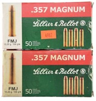 Lot #2670 - 2 Boxes of 50/47 Rds Sellier &