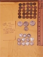 40pc coin collection all 1930s