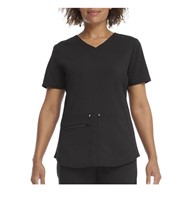 New($45) Size : L Scrubstar Women's V-Neck Top