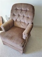 Swivel and rocking chair (not reclining)