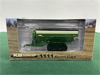 Green Killbros 1111 Track Grain Cart 1/64 Scale