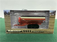 Orange Killbros 1111 Track Grain Cart 1/64 Scale