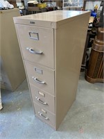 Anderson Hickey Company Four Drawer Filing Cabinet