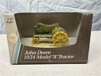 John Deere 1934 Model A Tractor 1/43 Die Cast ERTL