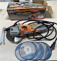 Chicago Electric 4-1/2" Angle Grinder
