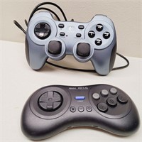 2 Video Game Controllers - RumblePad 2 & 8BitDo
