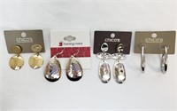 Four pairs of Ladies Earrings – New with Tags