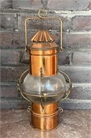 Amazing Copper And Brass Kosmos Brenner Oil Lamp