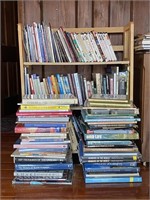 Bookshelf And Book Collection
