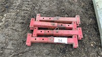 (4) Expandable Aluminum Trench Box Spreader,