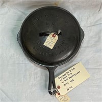 Griswold No. 8 B.B. With Heat Ring With Self Basti