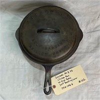 Griswold No. 8 B.B. Chicken Pan With High Dome Sel