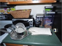 TOASTER OVEN, CANISTER SET & MORE
