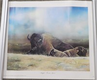 * Don Rumpel Art Buffalo Spirit Print - 26"x21",