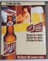 * 2008 Schlitz Beer Poster - 24"x18"
