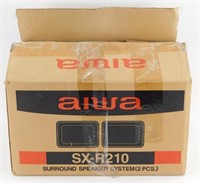 * New in Box Aiwa SX-R210 Speakers