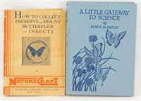 Lot of 2 Butterfly Preservation Books