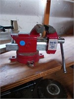 4in vise and scale