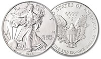 1986-2022 Mixed Date American Eagle Silver Dollar
