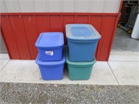 Various Size Sterilite Storage Containers