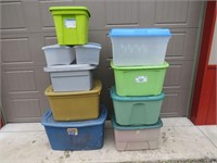 Misc Size Storage Container W Lids
