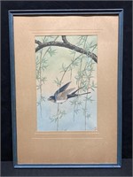 Japanese Wood Block Print Research says: Swallow