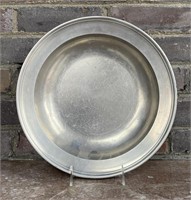 Antique London England Pewter Plate