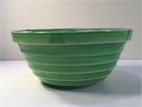 T G GREEN POTTERY RINGED MIXING BOWL