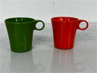 Set Of 2 Retro Mod MCM DEKA Coffee cups