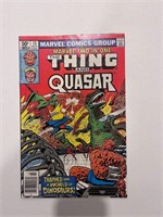Marvel The Thing and Quasar Comic Issue #73