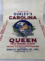 Vintage GURLEYS CAROLINA QUEEN Flour Princeton NC