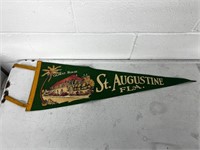 Vintage felt St Augustine FL OLDEST HOUSE FLAG