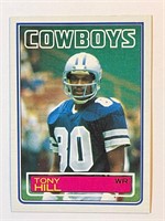 TONY HILL VINTAGE COWBOYS TRADING CARD