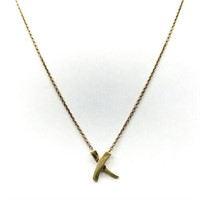 Tiffany & Co.18K Gold Kiss X Picasso Necklace