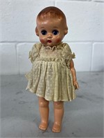 Vintage Ideal Lolly Walker Doll 9” Hard Plastic V