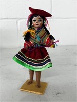 Andean Figurine "Cholitos" Doll
