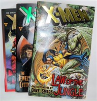 X-Men Paperback Novels All 1st Editions