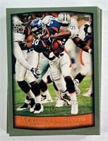 Topps 1999 Football Cards No Doubles Large Lot