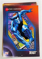 1992 Marvel Universe No Doubles 24 Cards Missing