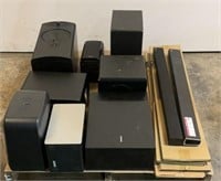(10) Assorted Home Entertainment Speakers