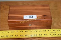 Small Lane Cedar Box