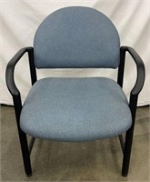 AMH3800 Industrial Blue Arm Chair Waiting Room