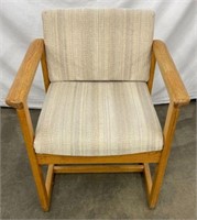 AMH3799 Upholstered Armchair With Wooden Frame