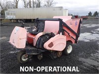 2000 Smith Co 48-000F Ride-On Sweeper Collector