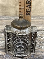 Cast iron dome top bank