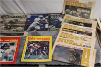1970's & 80's NFL Seattle Huskies Magazines
