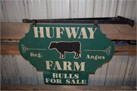 Hufway Sign - Bulls for Sale