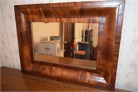 Wood Frame Wall Mirror 19x25
