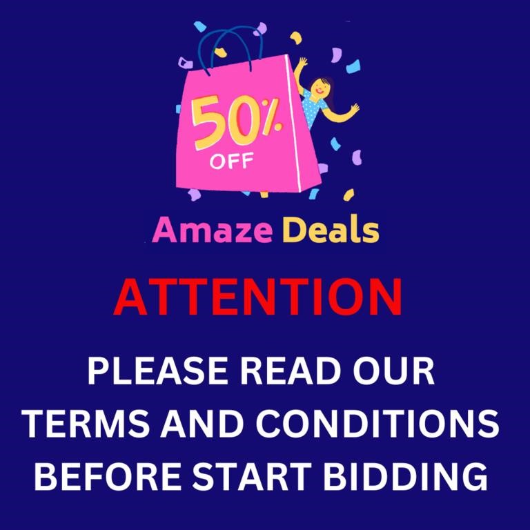 PLEASE READ OUR  TERMS AND CONDITIONS  BEFORE BIDS
