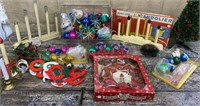 Vintage Christmas - ornaments, ‘candolier’ etc…